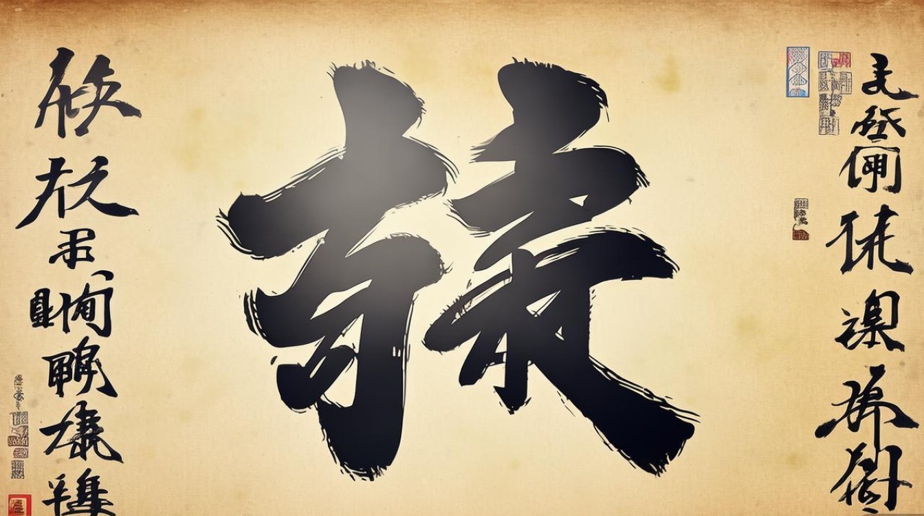 氣字书法