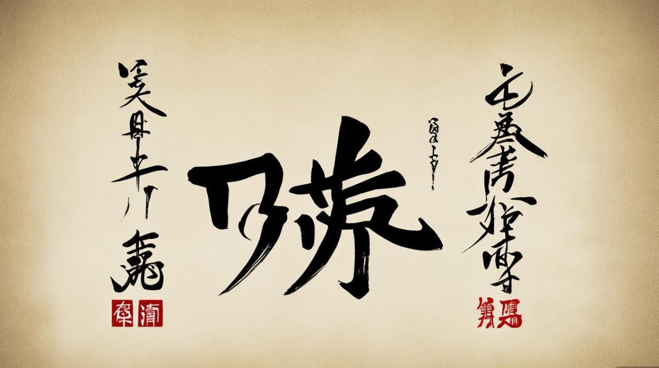 氣字书法