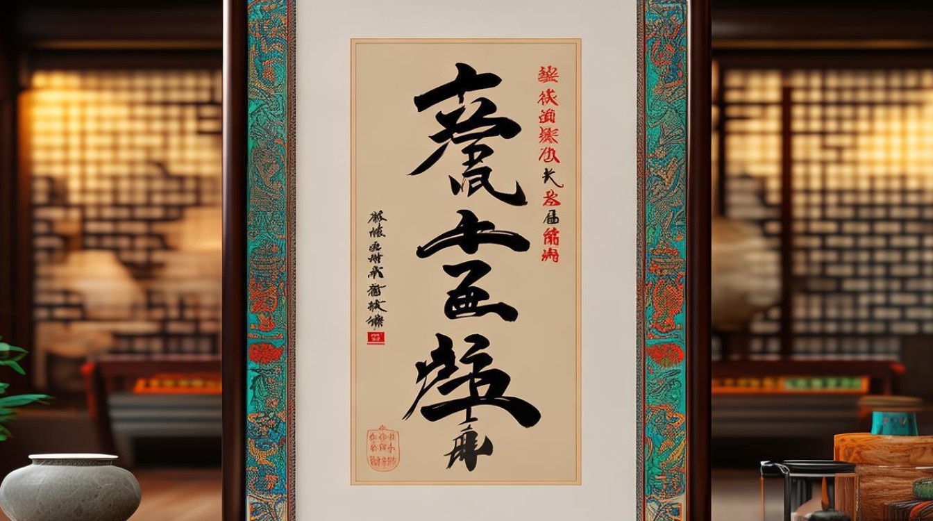 天开鸿运书法