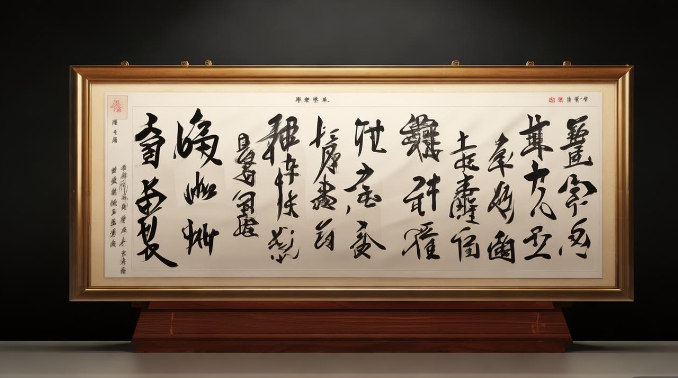 书法展牌