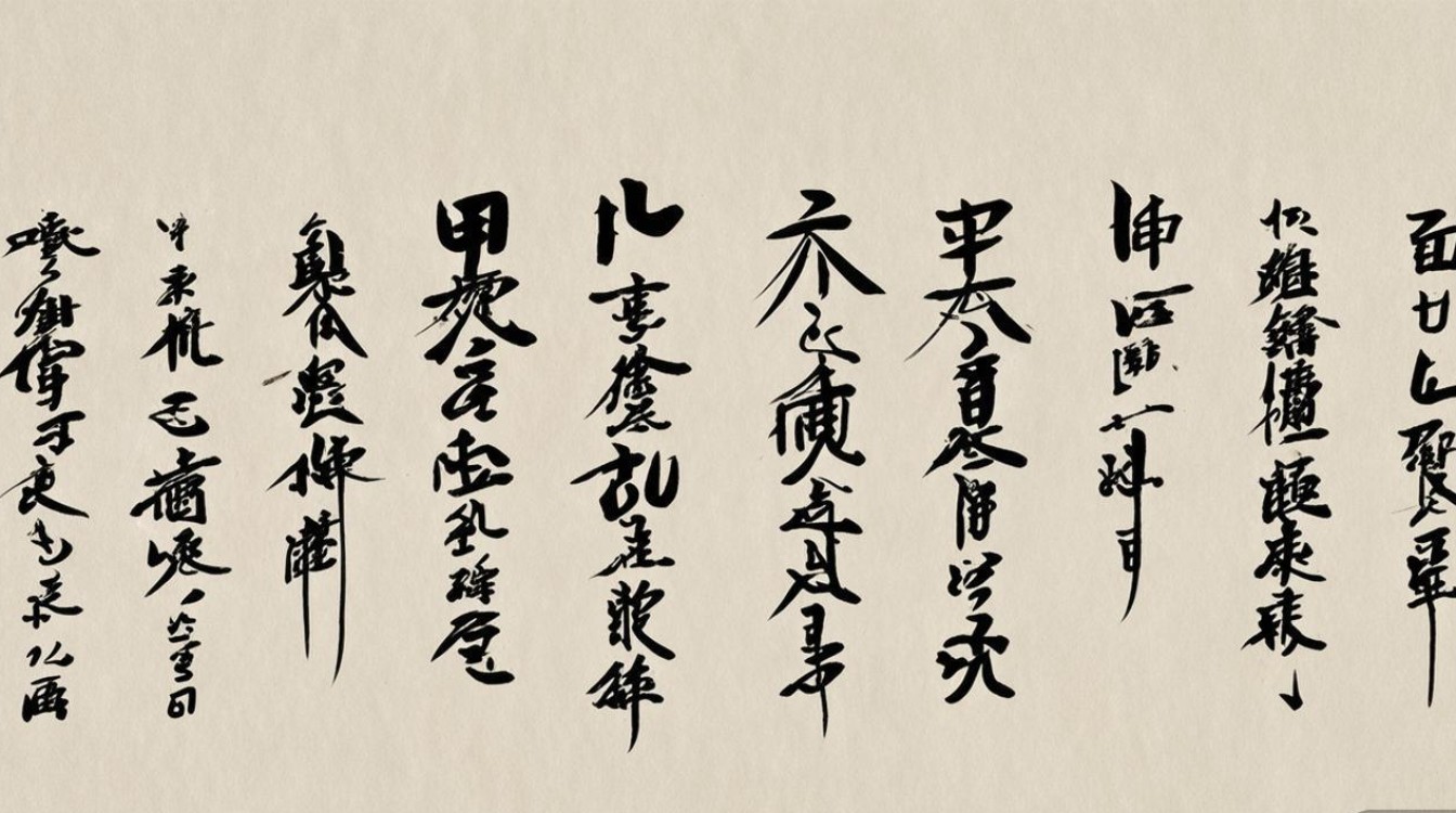 大势至书法