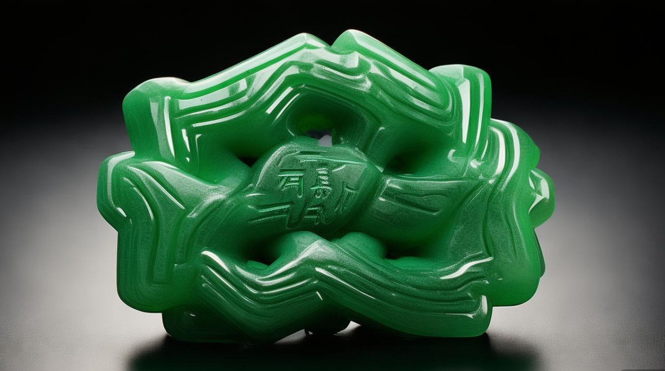 翡翠釉结