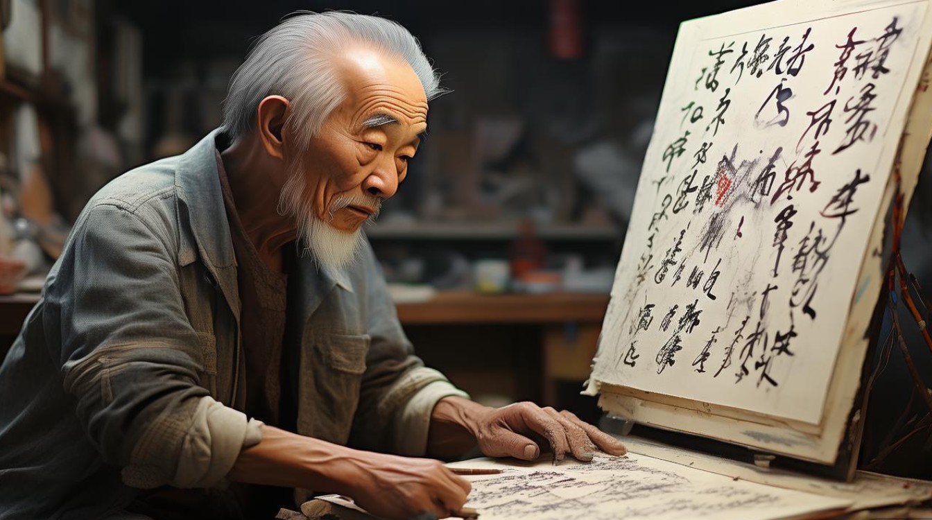 老画家徐华峰