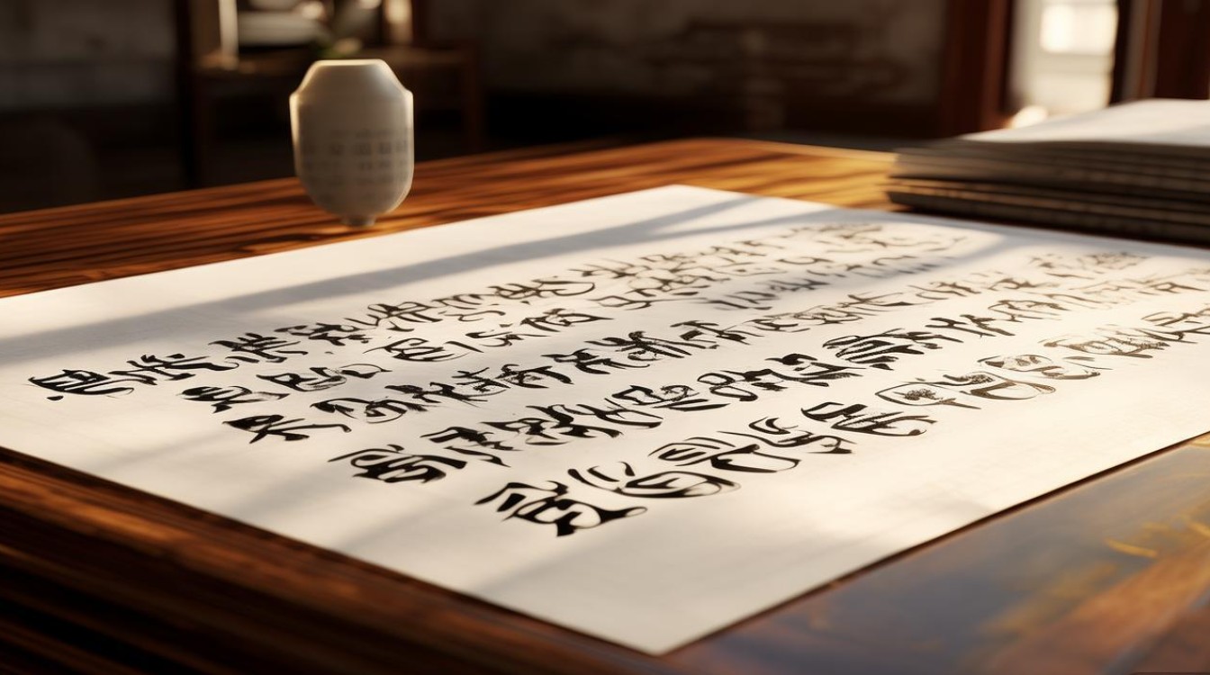 胆略书法