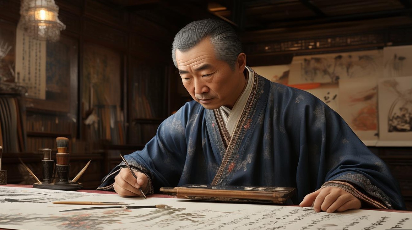 国画家家荣
