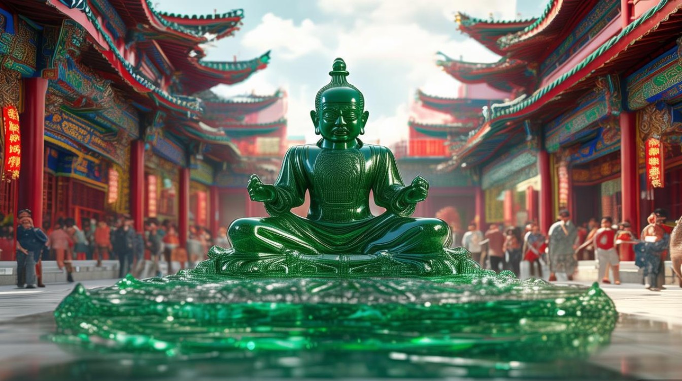 上海城隍庙的翡翠