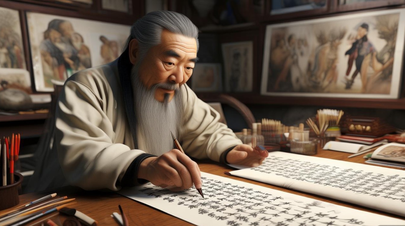 书画家华舒