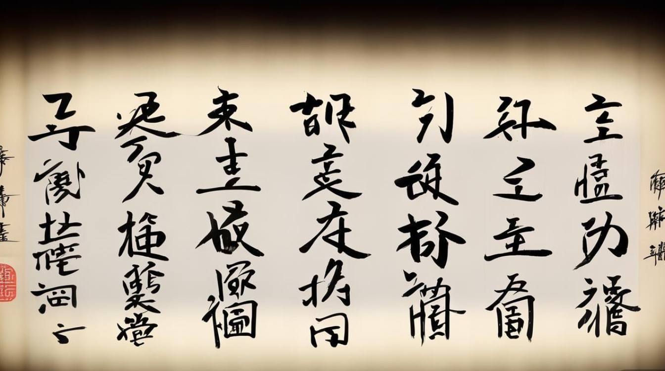 马辉书法