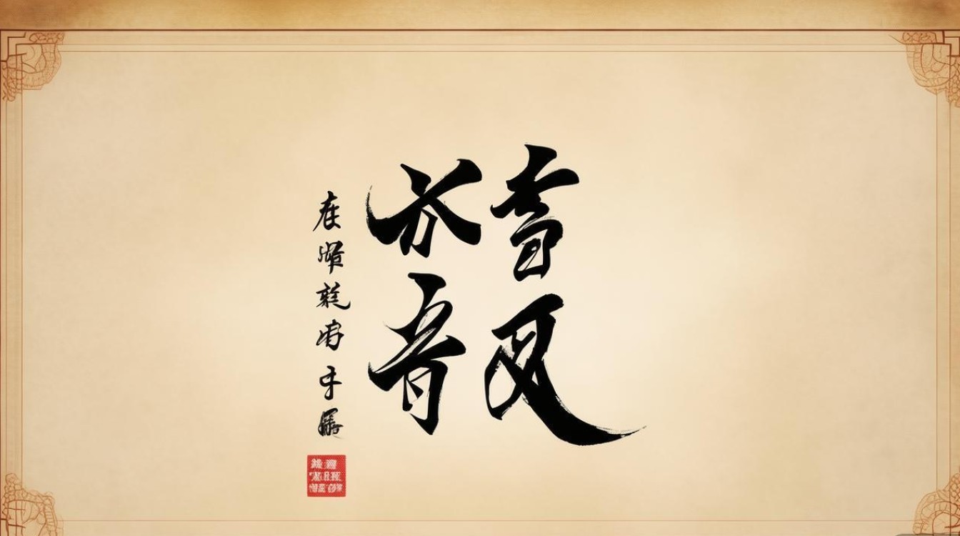 书法 宁可