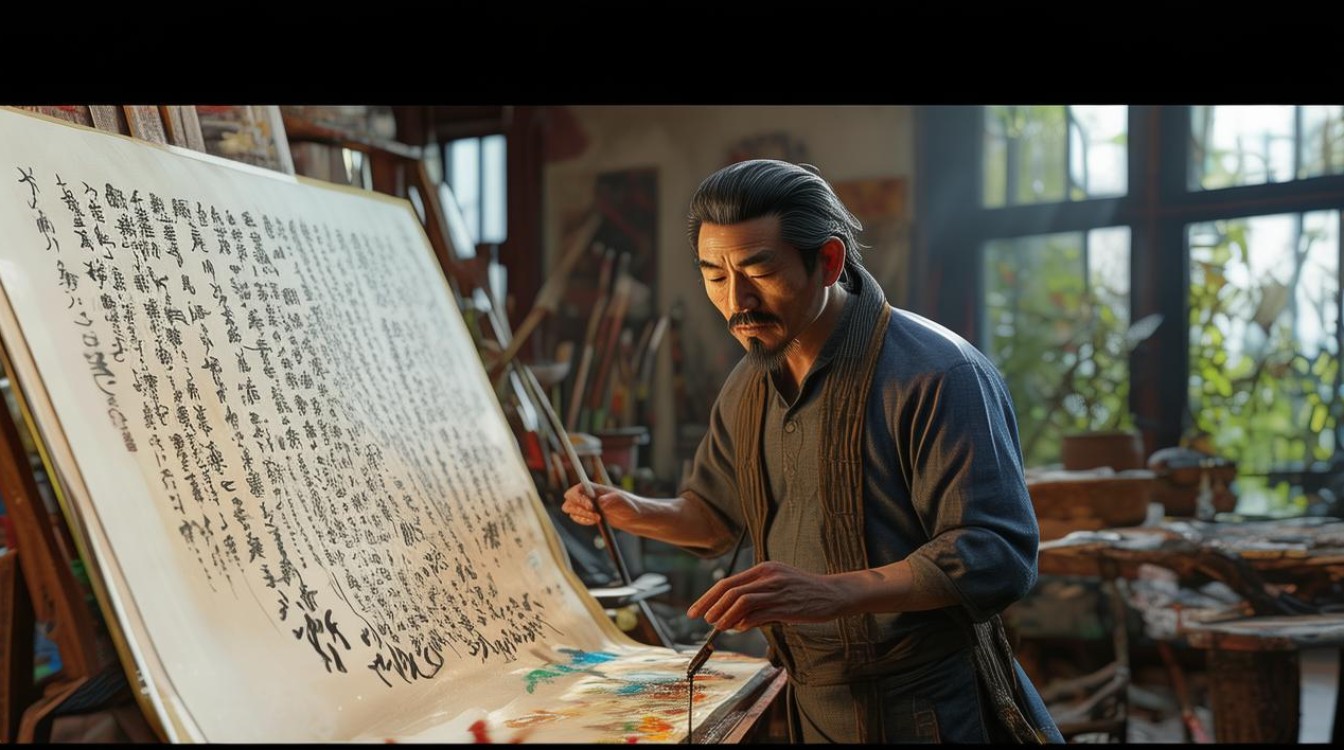 郁明书画家