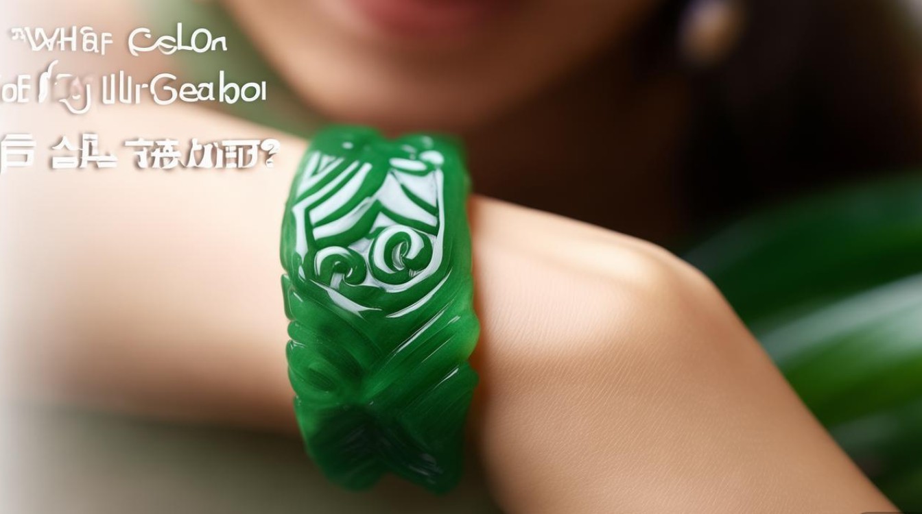 什么颜色的翡翠手镯好