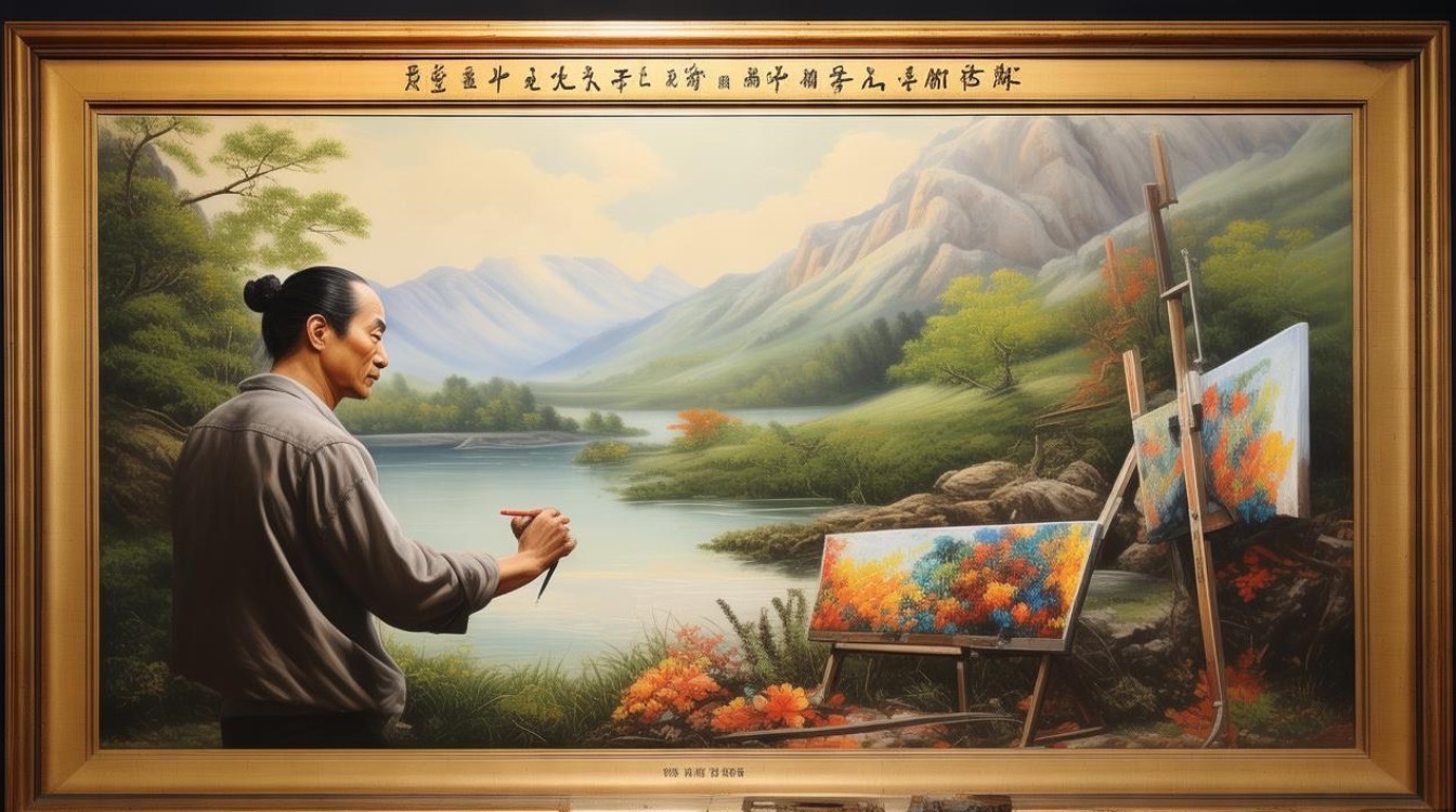 王平油画家