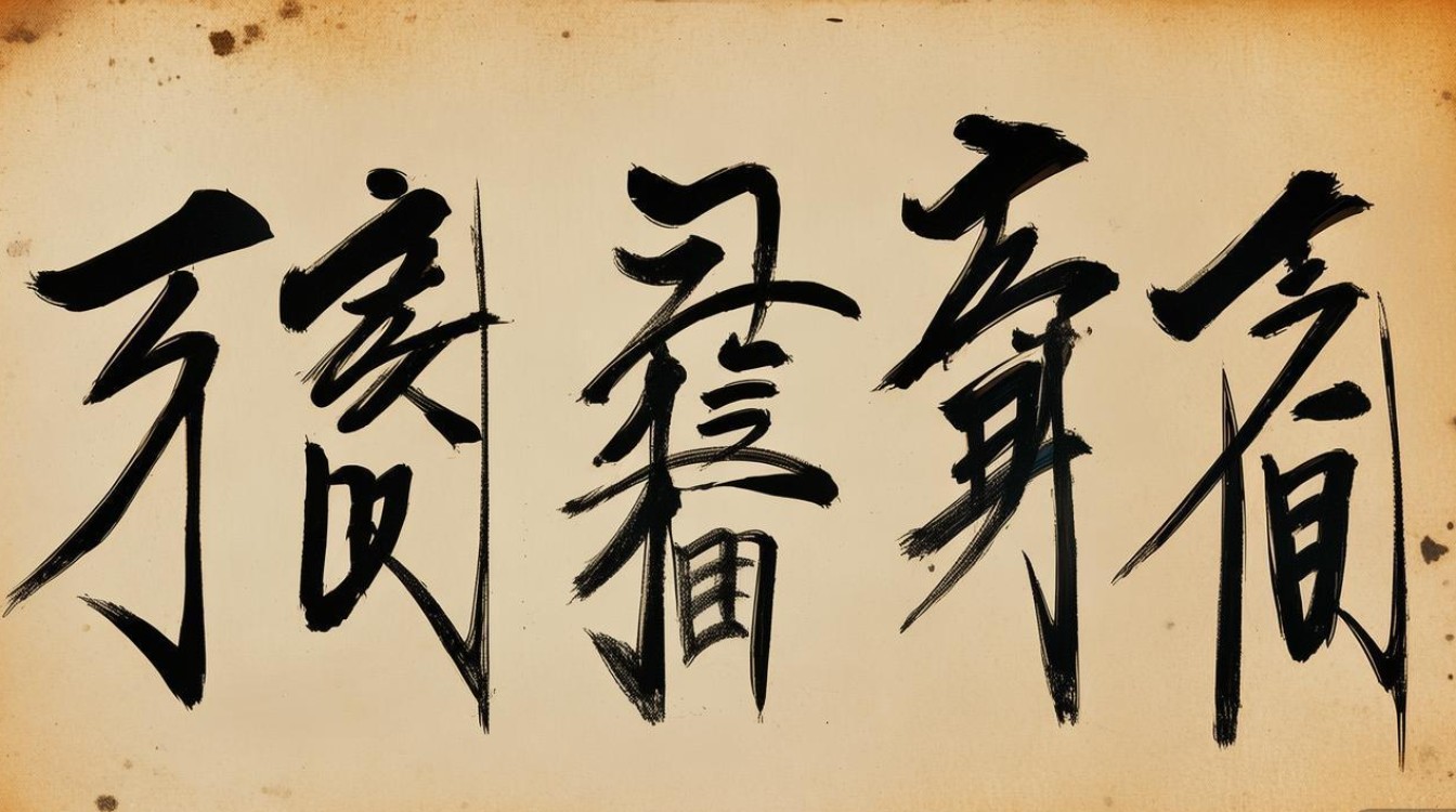 梵高书法