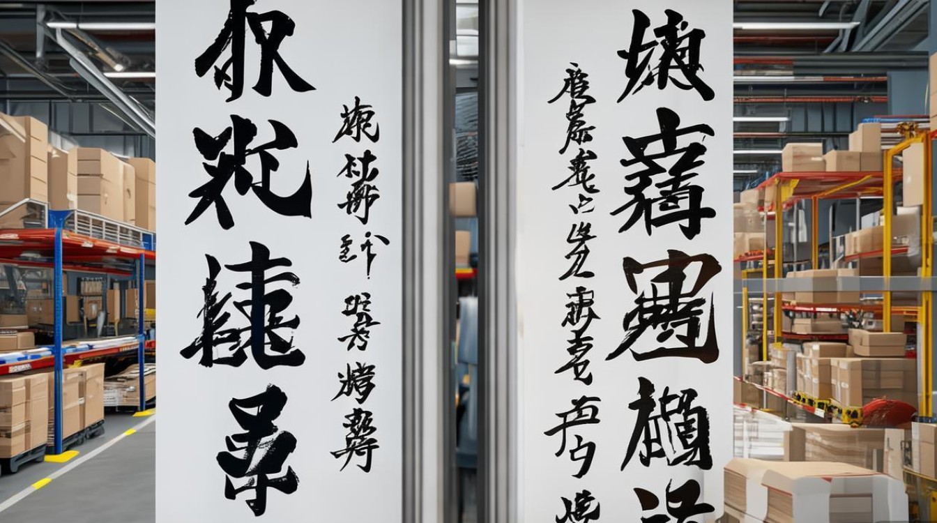 物流书法