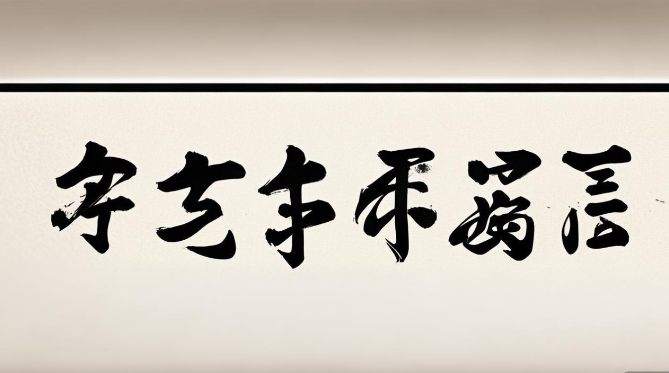 余波书法