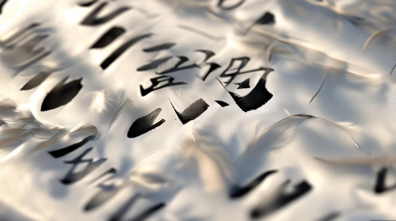 羽毛书法