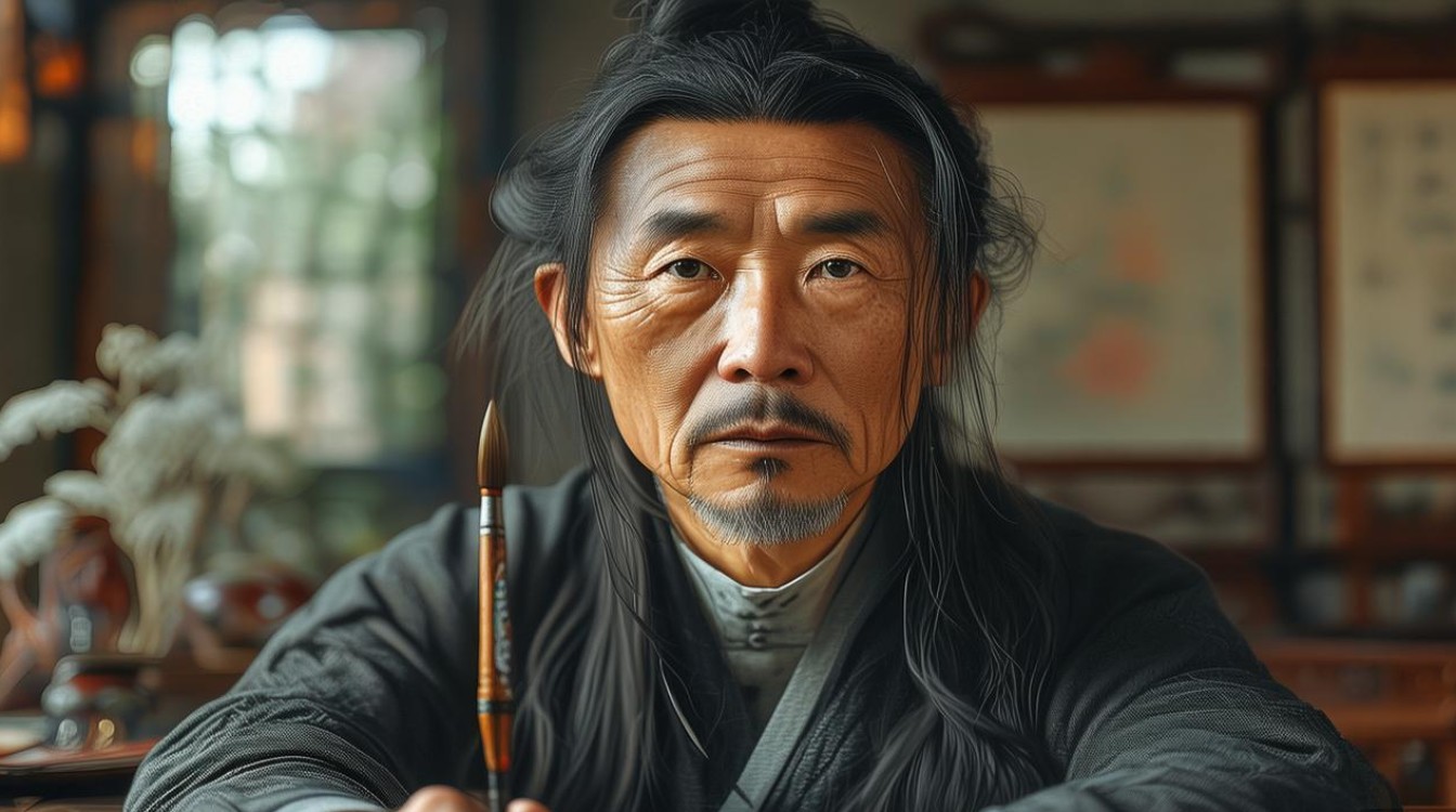 黄健书画家