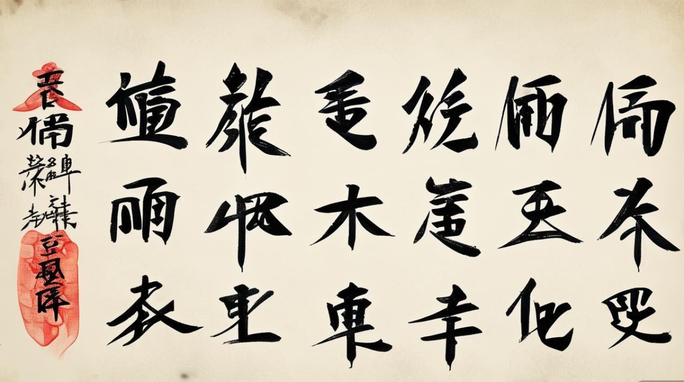 九言对联大全书法作品