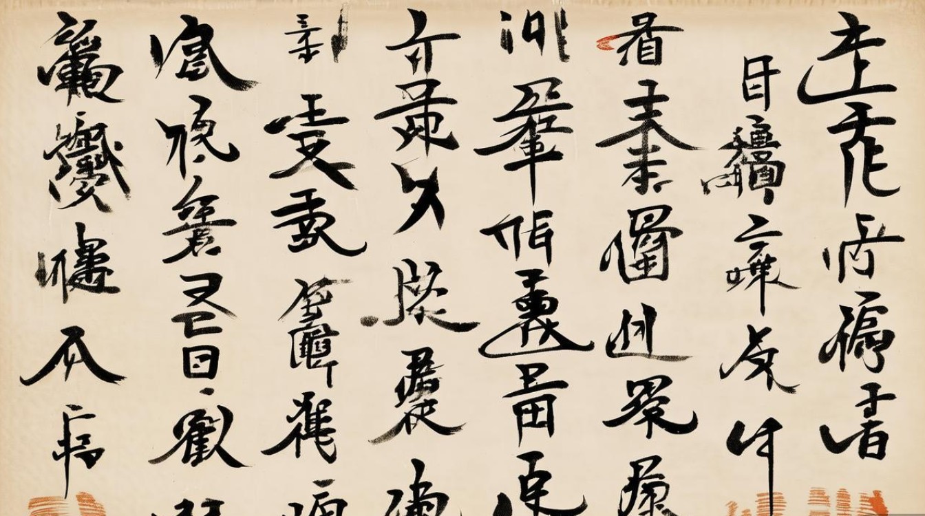 56个字的古诗书法作品