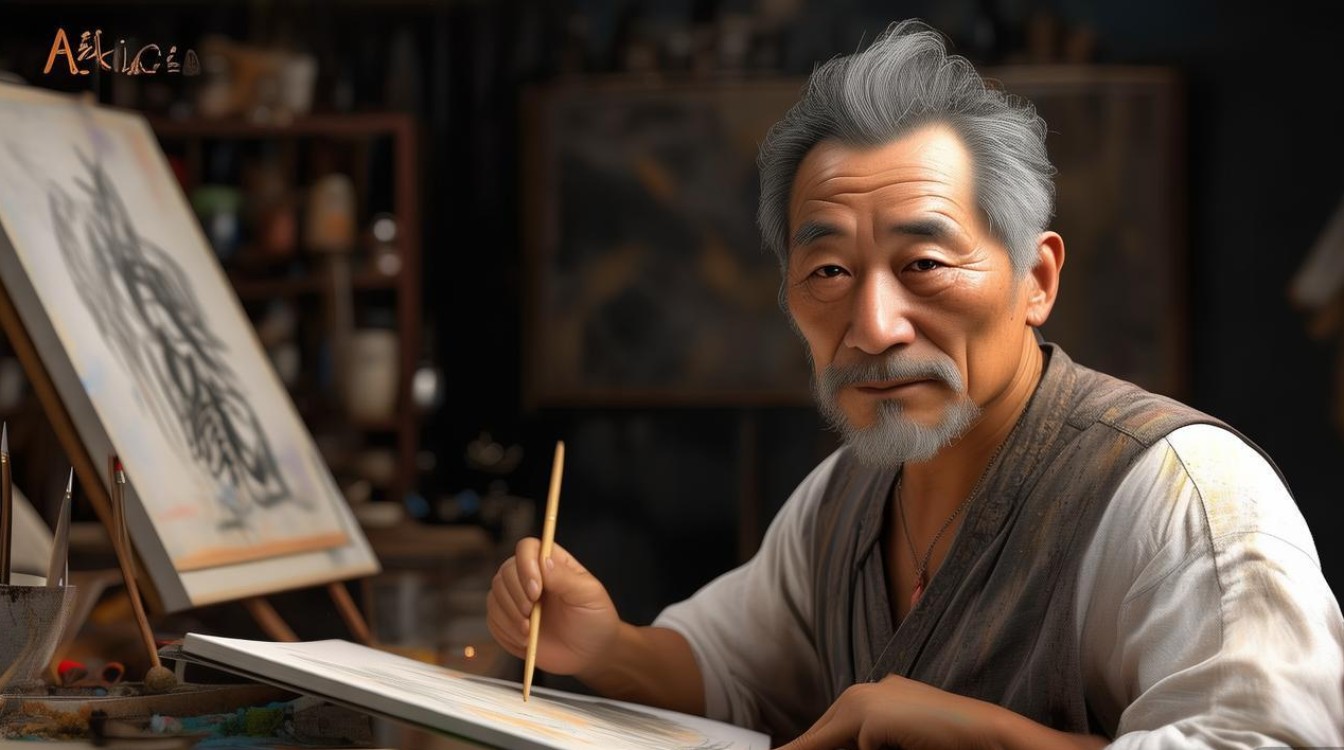 姓胡明画家