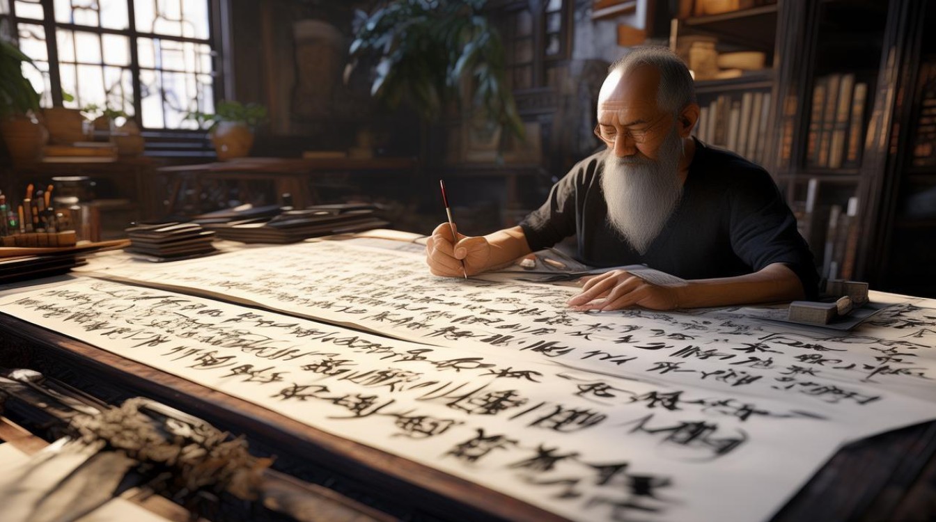 对中国书法艺术的认识