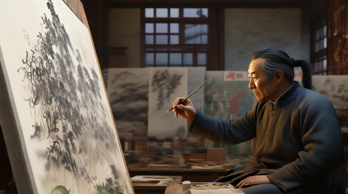 甘肃画家刘奎