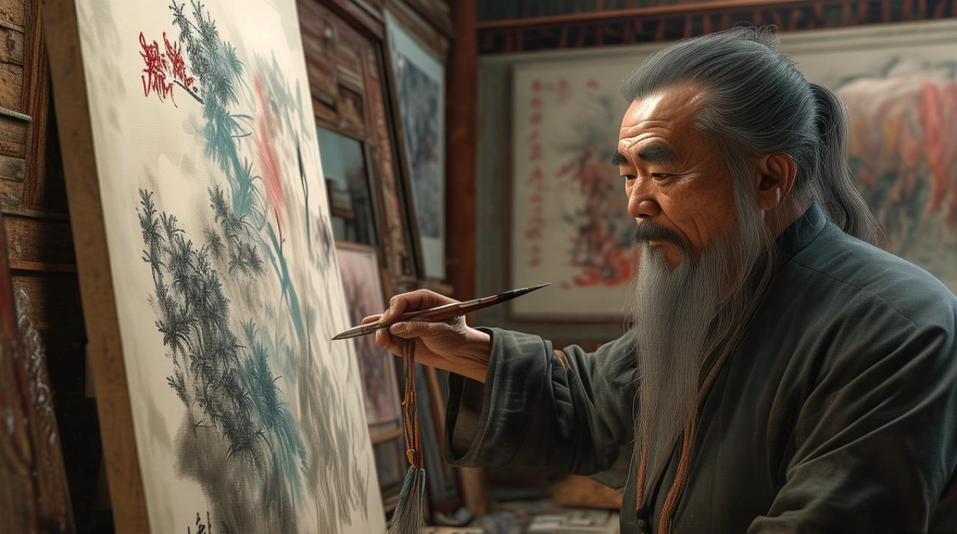 甘肃画家刘奎