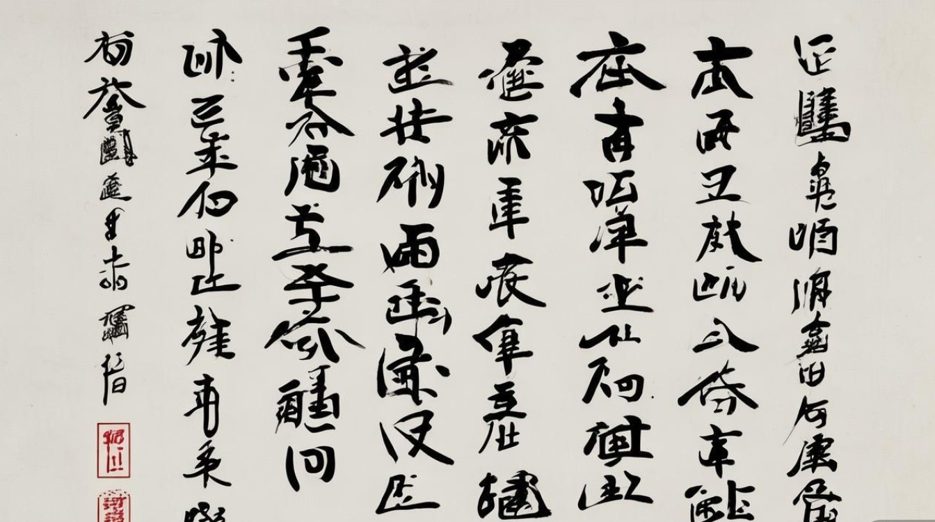 斗方书法作品欣赏楷书