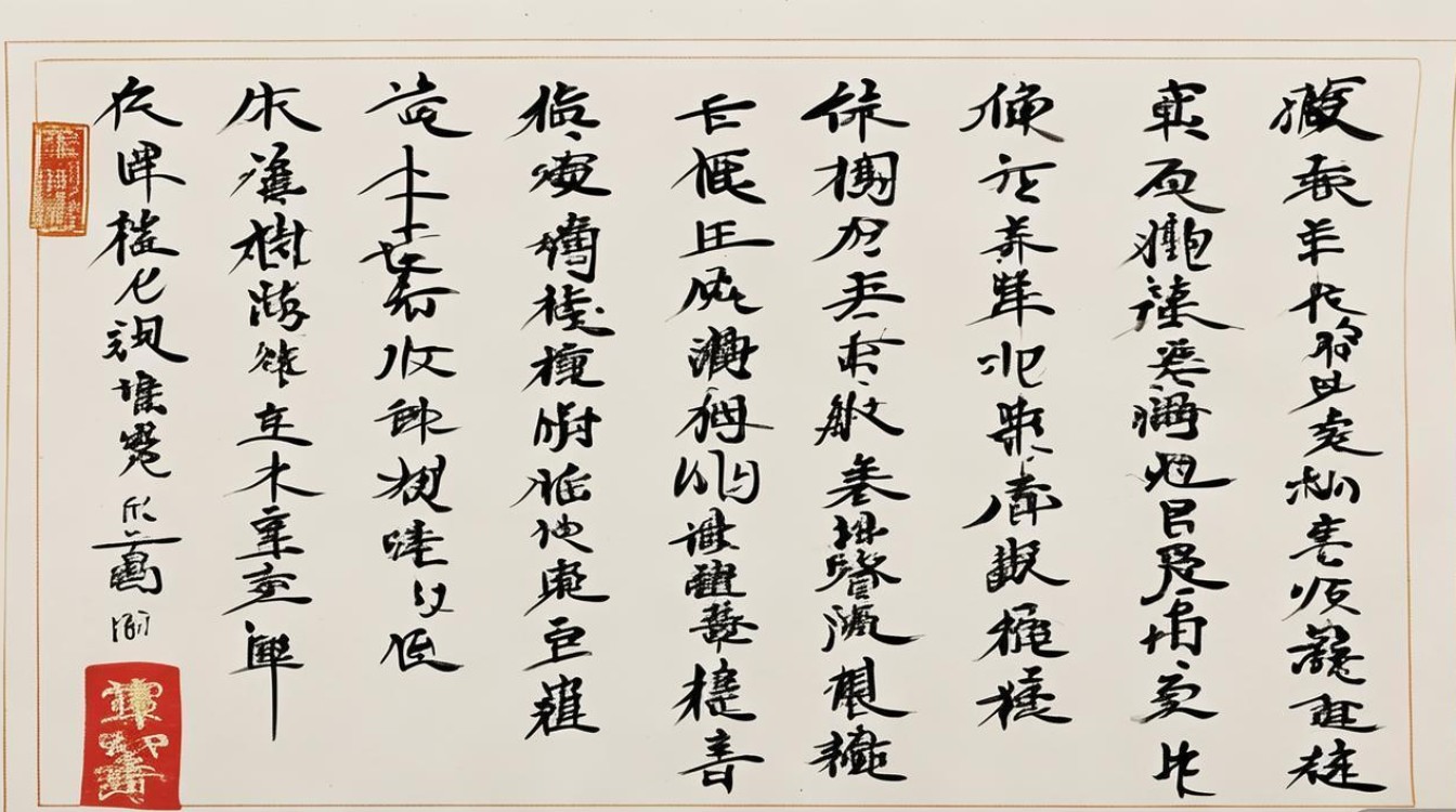 斗方书法作品欣赏楷书