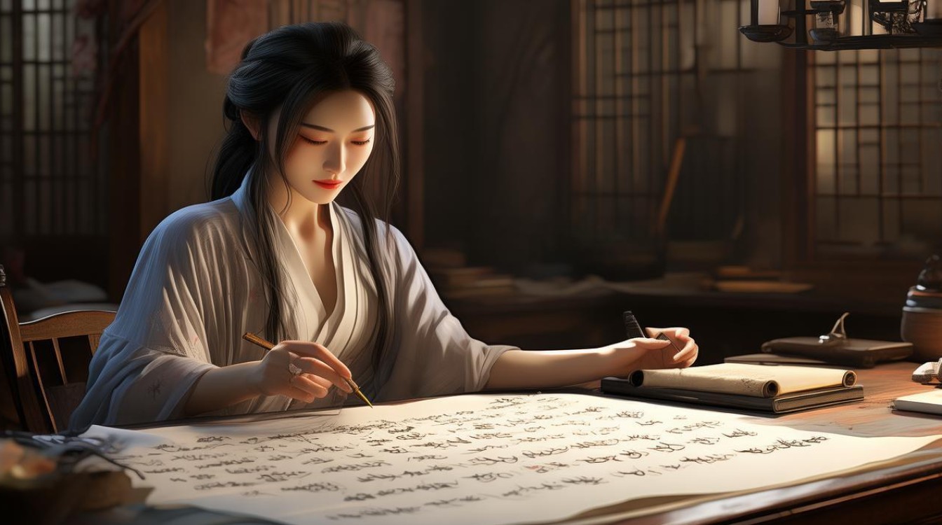 女书法家钱晓慧