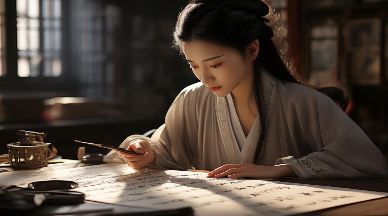 女书法家钱晓慧