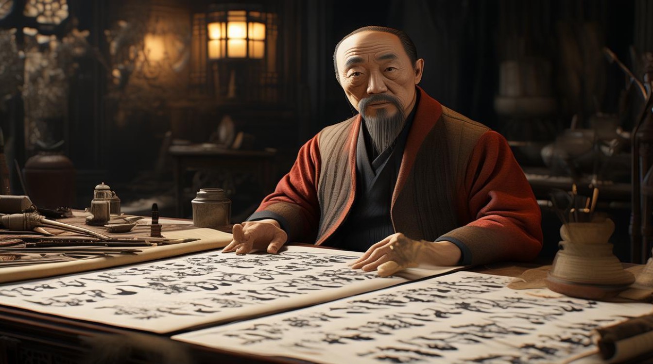 书法家胡万宝