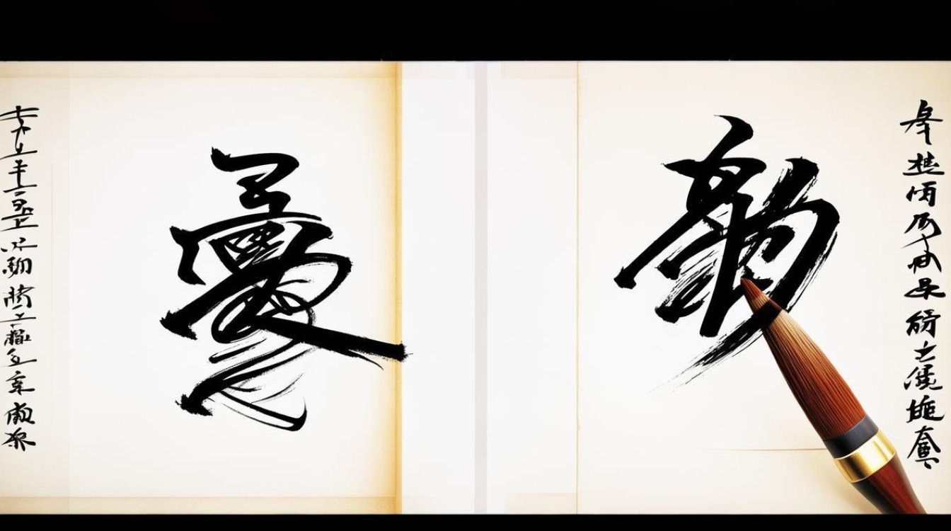 硬笔与软笔书法的区别