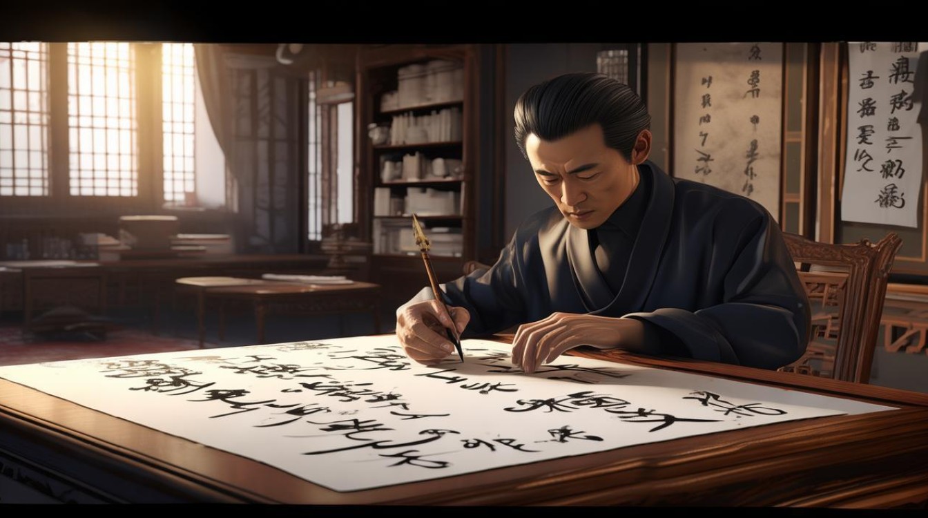 横反书法家王斌