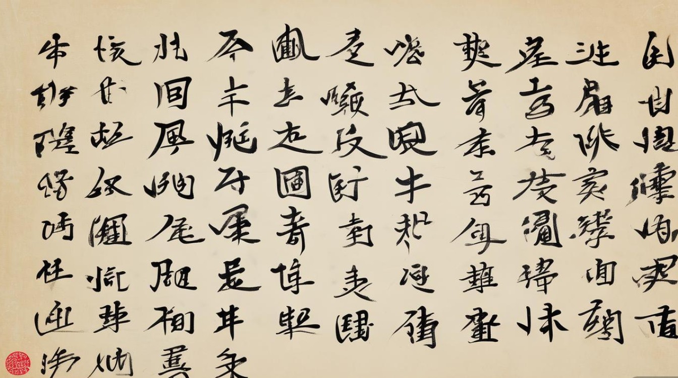欧体古诗书法作品图片