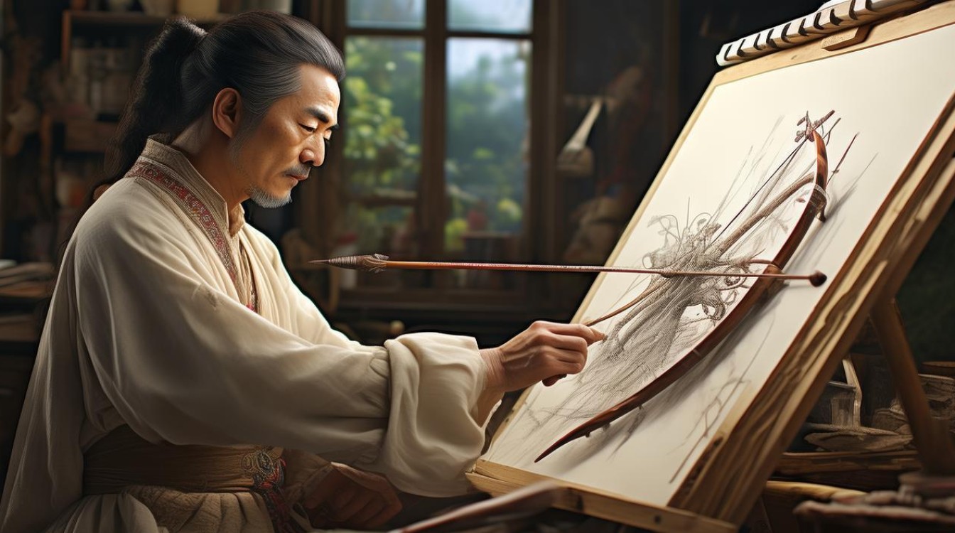 射书画家
