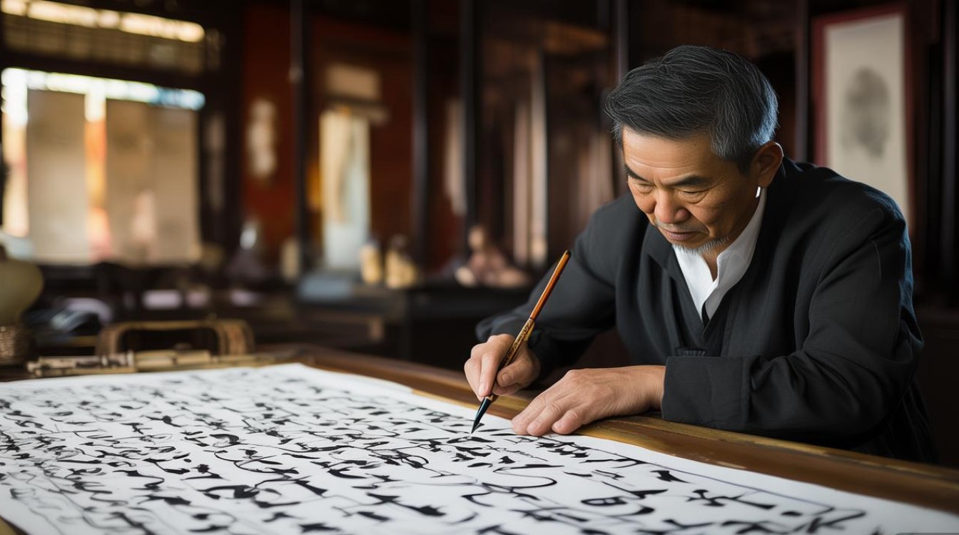 天津书法家王建明