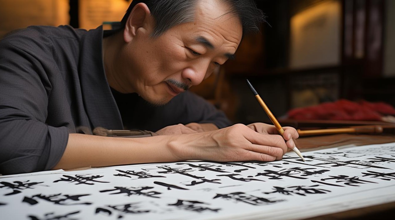 天津书法家王建明