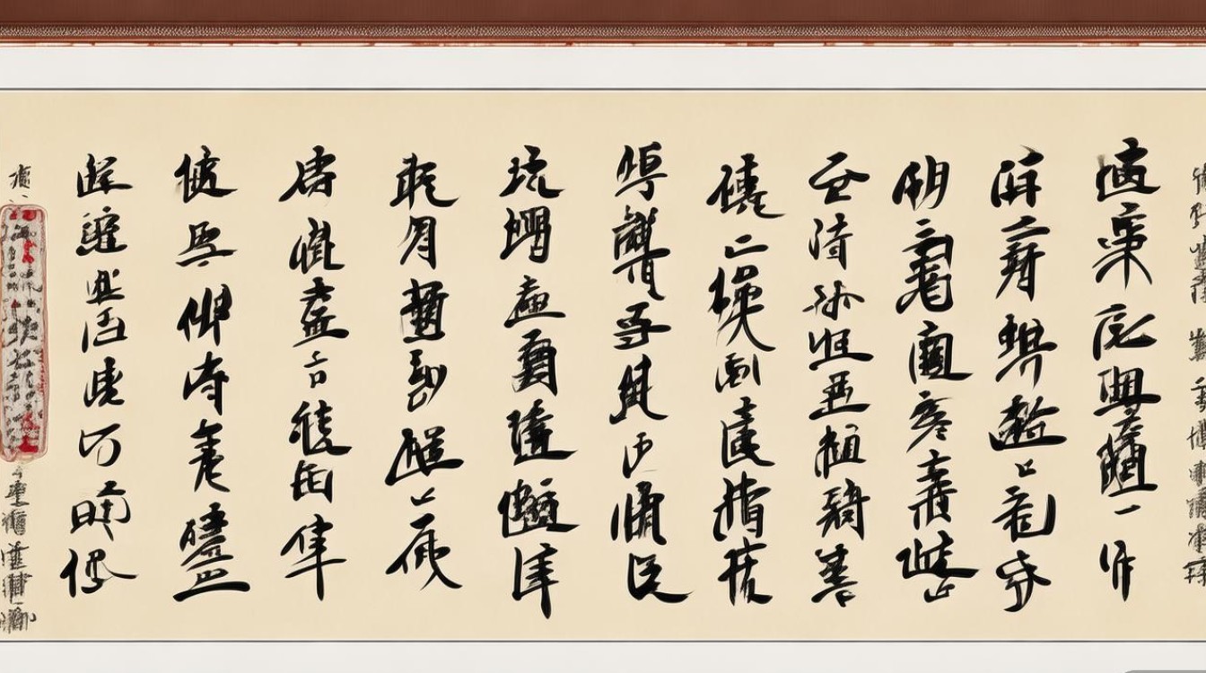 唐诗行书书法作品欣赏