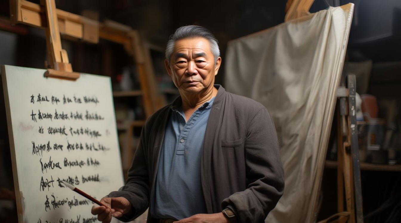 画家李半黎