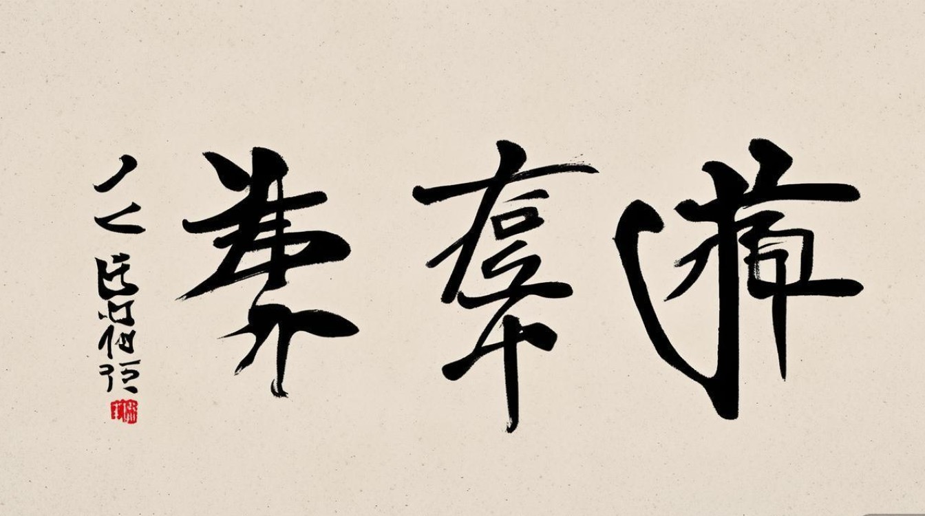 7个字的书法