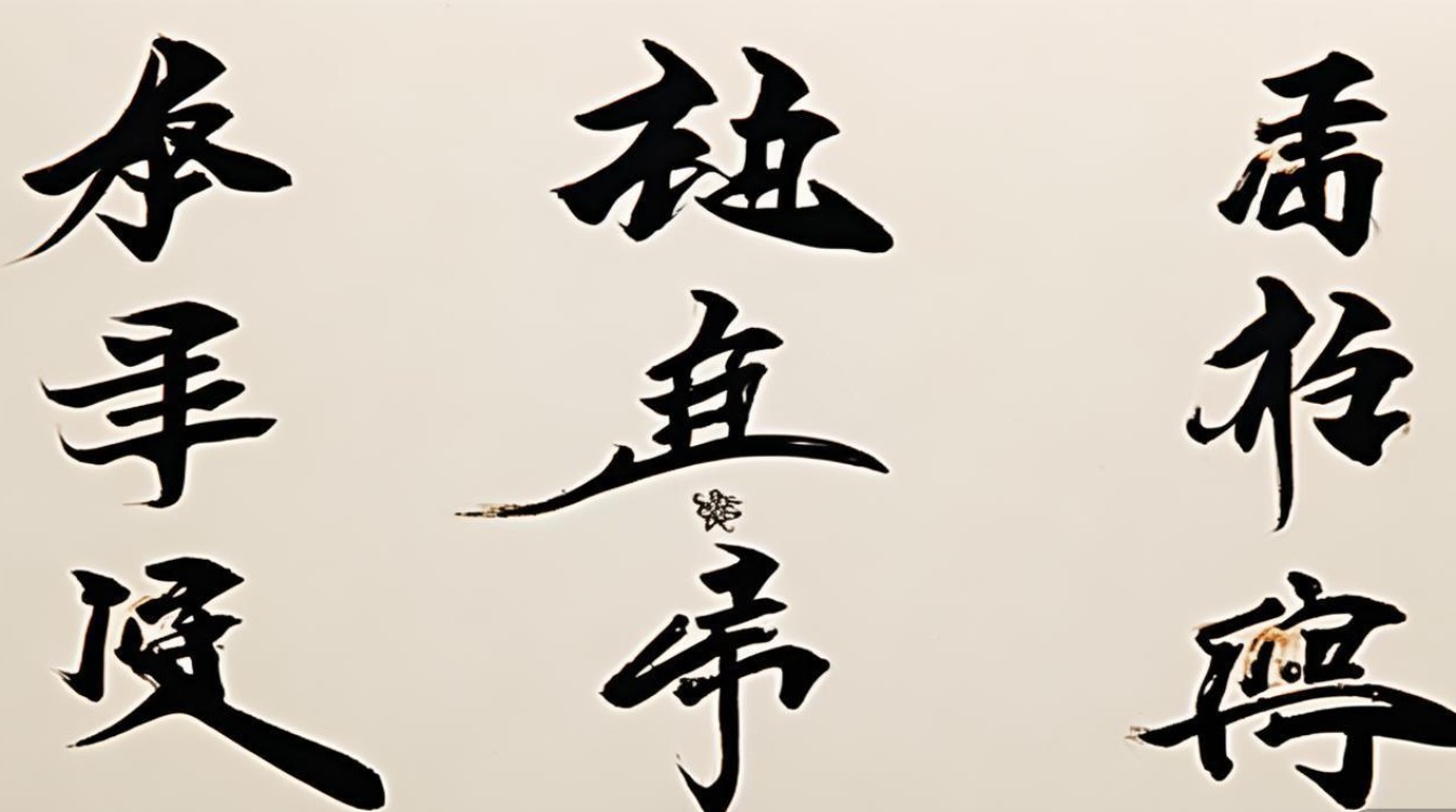 7个字的书法