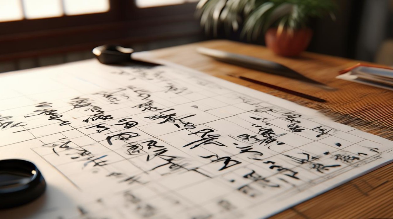书法八分格