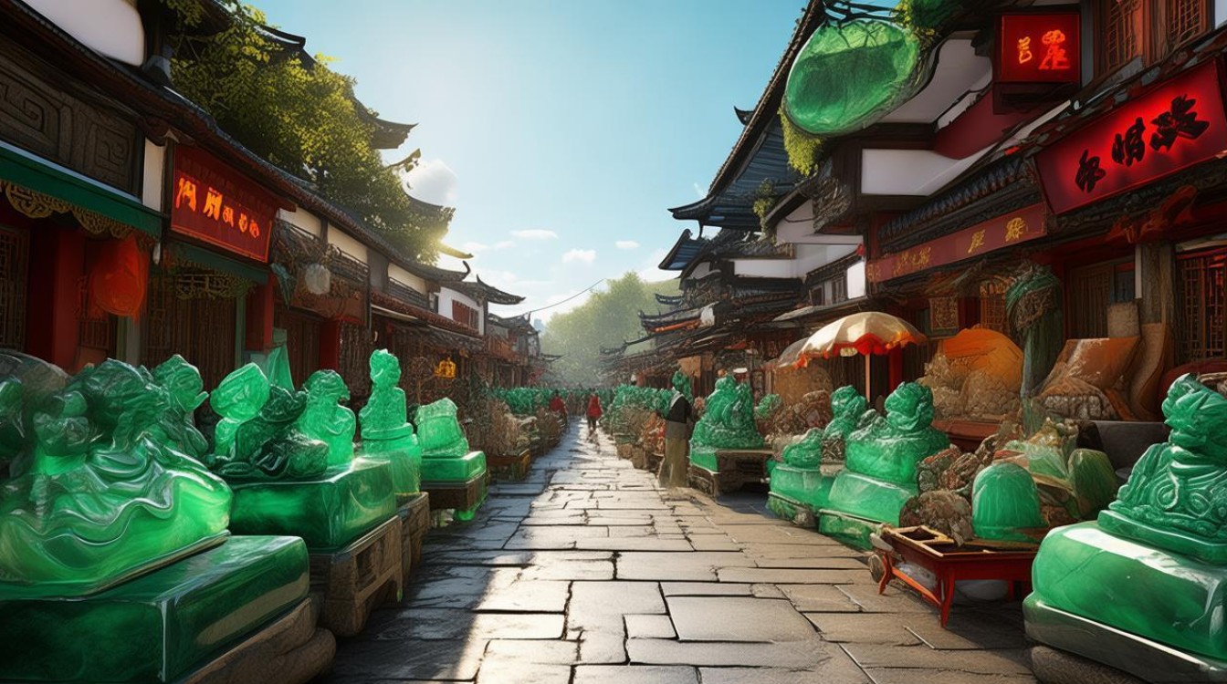 小龙四方街 翡翠