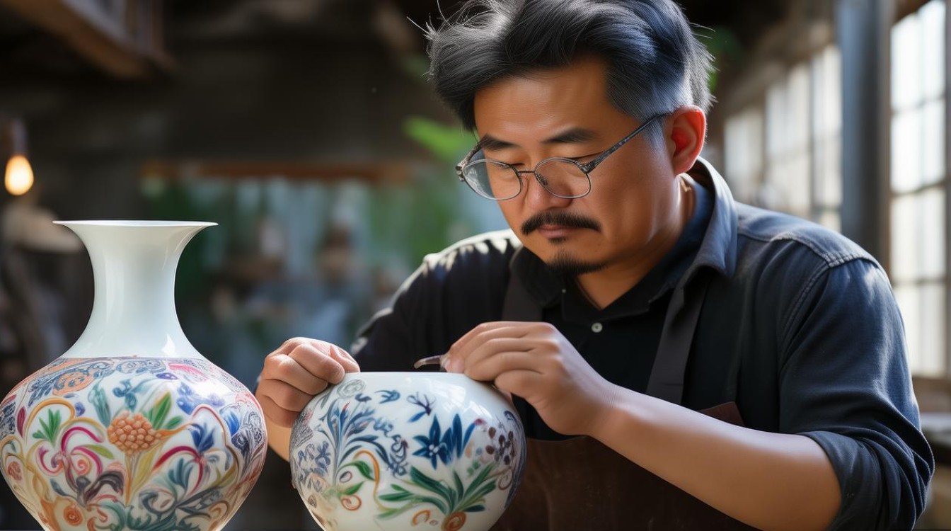瓷画家王照