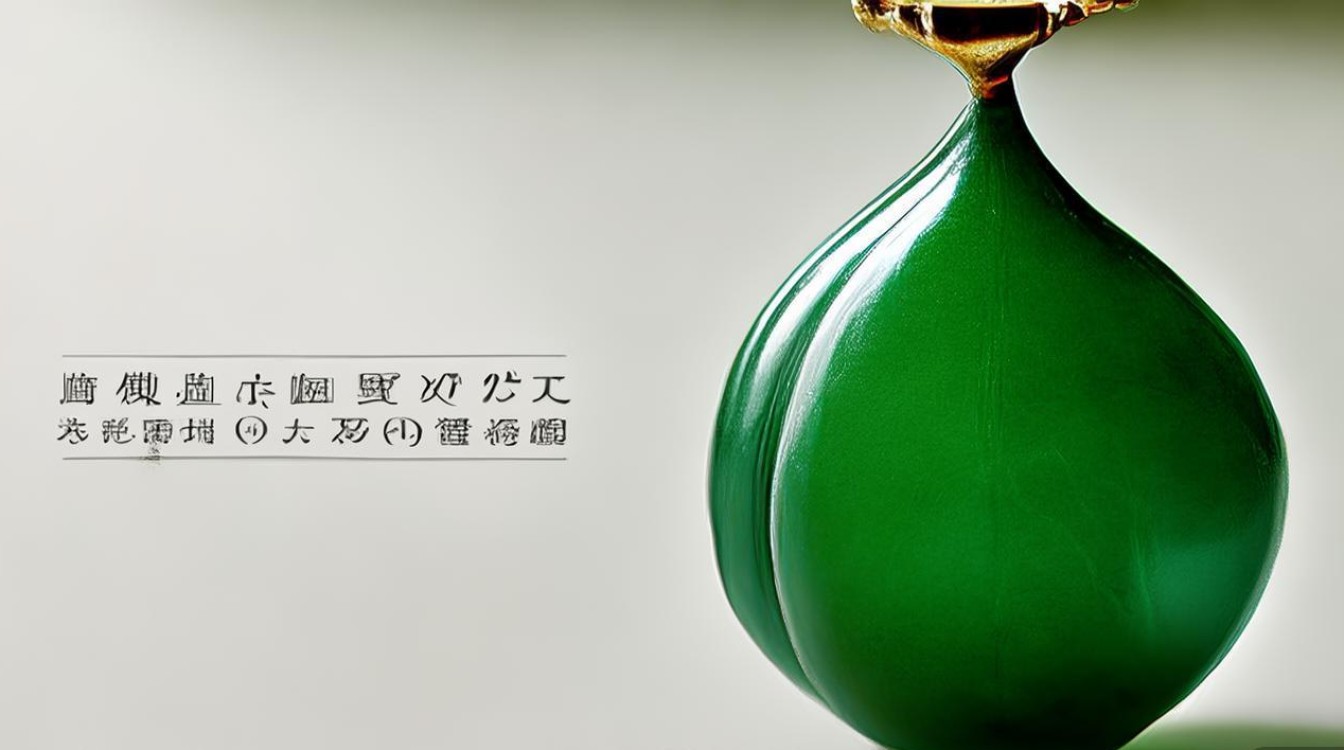 葫芦翡翠镶嵌吊坠图片