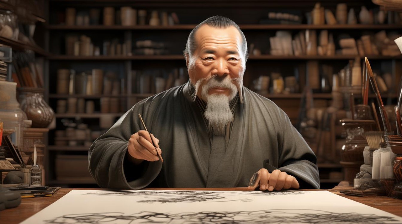 河北画家王敬
