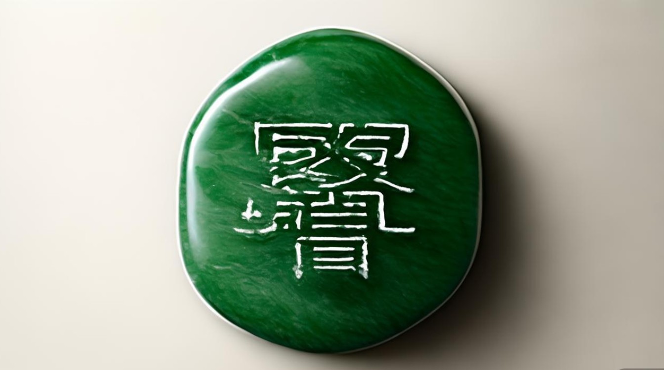 翡翠八卦吊坠