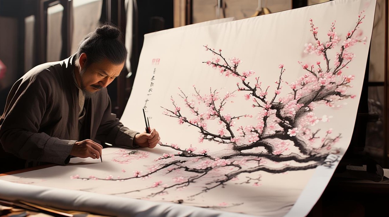 梅花名家画家