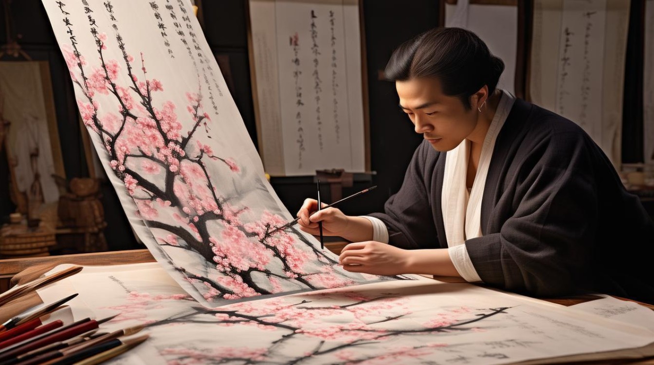 梅花名家画家